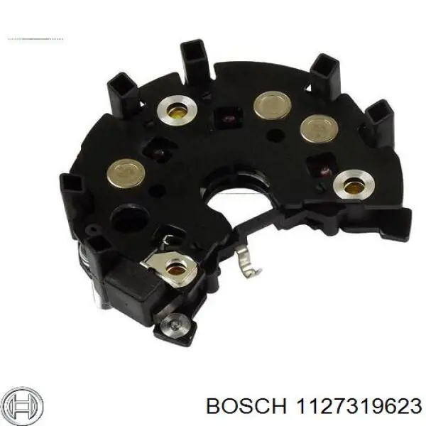 1127319623 Bosch eixo de diodos do gerador