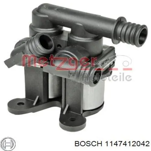 1147412042 Bosch кран печки (отопителя)
