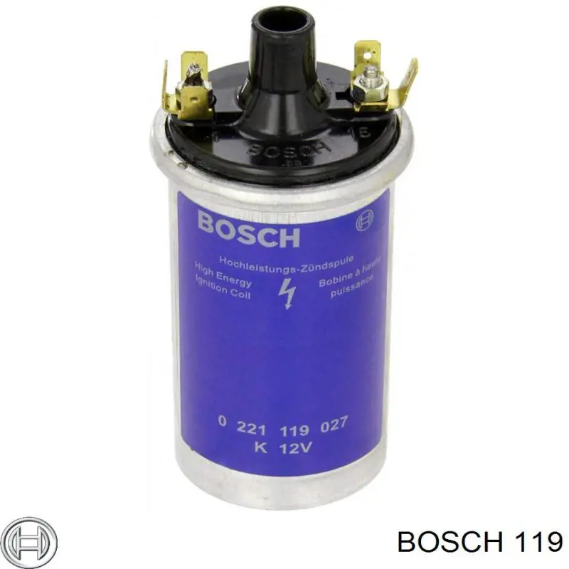 Свечи накала 119 Bosch