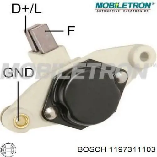 Реле зарядки генератора Bosch 1197311103 цена, от 7.33 USD