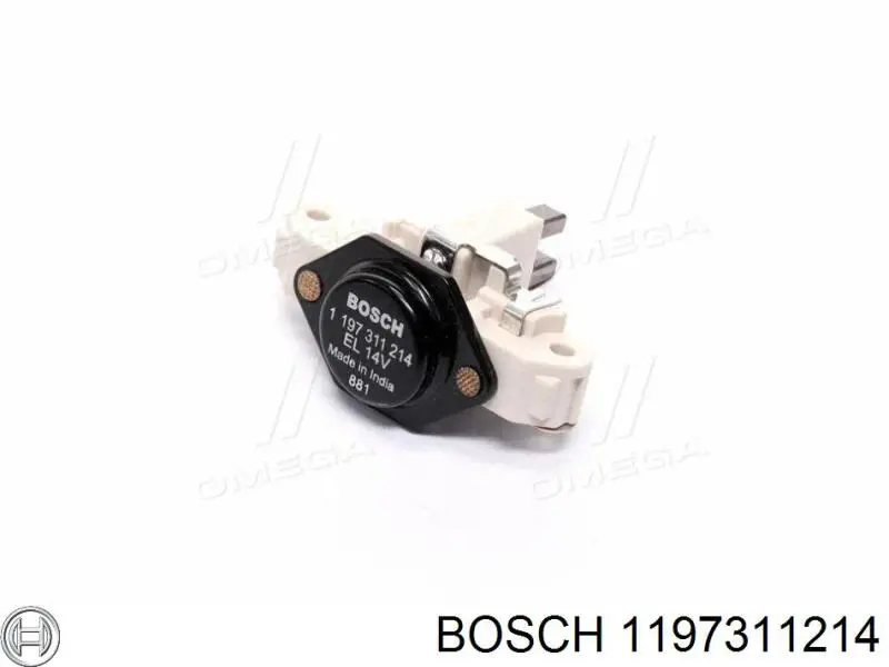 1197311214 Bosch реле-регулятор генератора (реле зарядки)