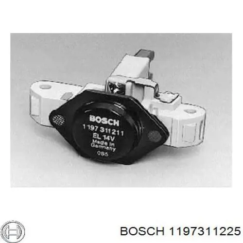 Купить 1197311225 Bosch Реле регулятор напряжения генератора
