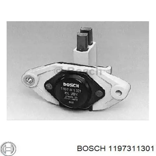 Купить 1197311301 Bosch Реле регулятор напряжения генератора