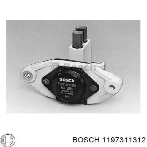 1197311312 Bosch реле-регулятор генератора (реле зарядки)