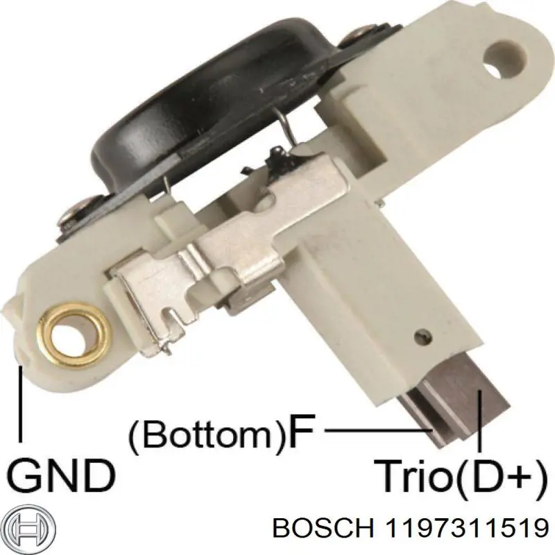 1197311519 Bosch реле-регулятор генератора (реле зарядки)