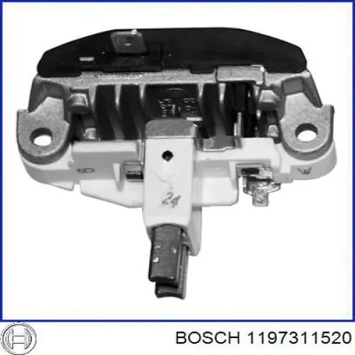 1197311520 Bosch реле-регулятор генератора (реле зарядки)