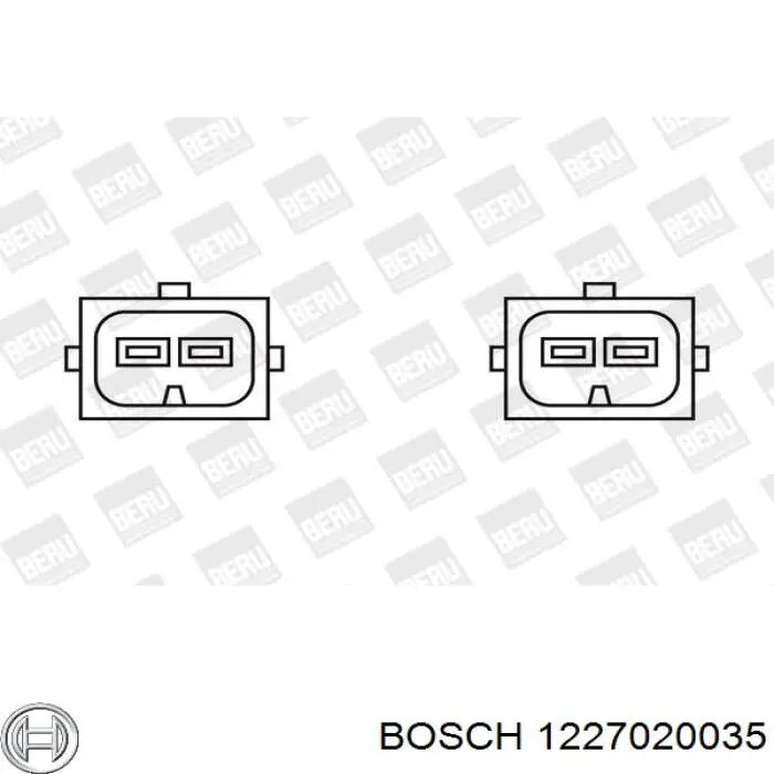 Катушка зажигания 1227020035 Bosch