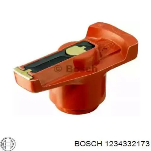 1234332173 Bosch бегунок (ротор распределителя зажигания, трамблера)