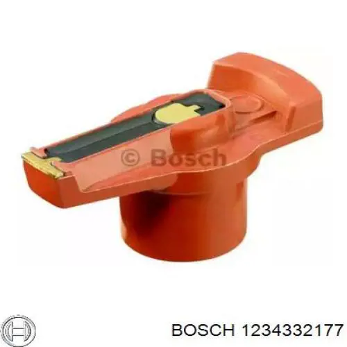 Бегунок (ротор) распределителя зажигания, трамблера Bosch 1234332177