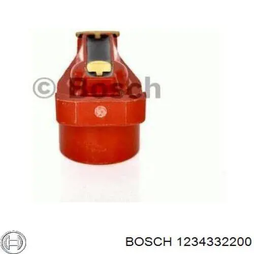 1234332200 Bosch бегунок (ротор распределителя зажигания, трамблера)
