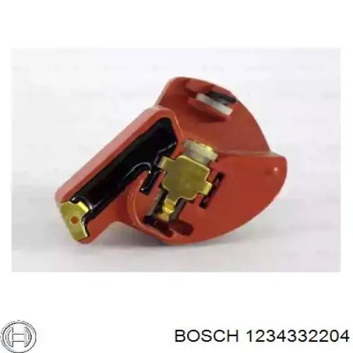 Бегунок распределителя зажигания 1234332204 Bosch