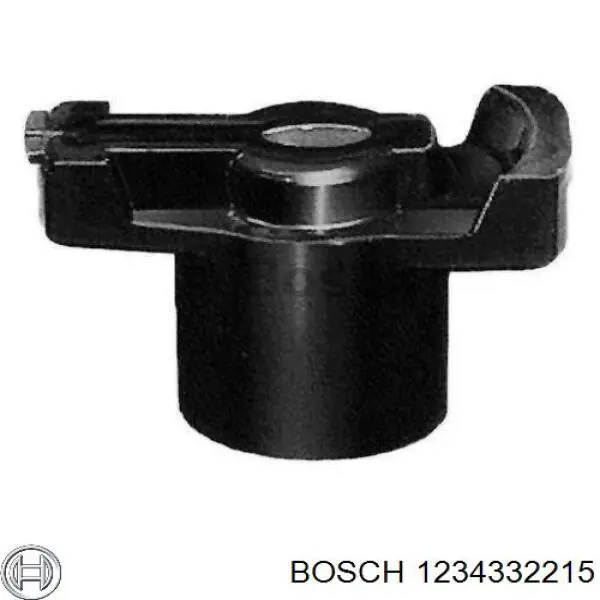 Бегунок (ротор) распределителя зажигания, трамблера Bosch 1234332215