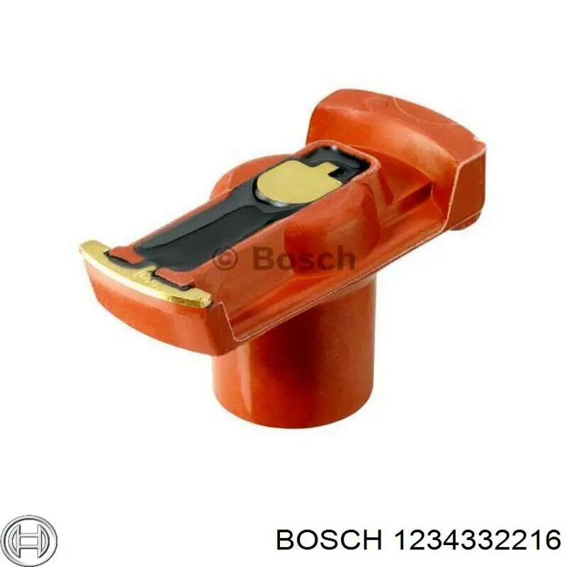Бегунок распределителя зажигания 1234332216 Bosch
