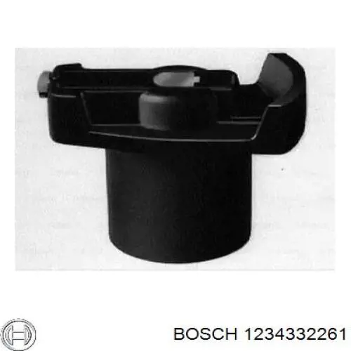 1234332261 Bosch бегунок (ротор распределителя зажигания, трамблера)