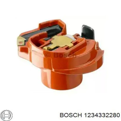 1234332280 Bosch бегунок (ротор распределителя зажигания, трамблера)