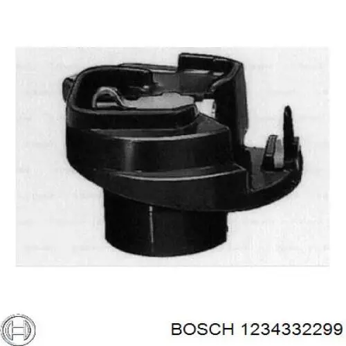 1234332299 Bosch бегунок (ротор распределителя зажигания, трамблера)