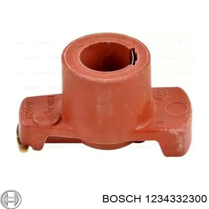 1234332300 Bosch бегунок (ротор распределителя зажигания, трамблера)