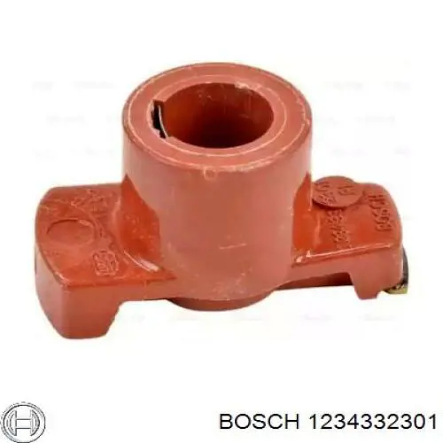 1234332301 Bosch бегунок (ротор распределителя зажигания, трамблера)
