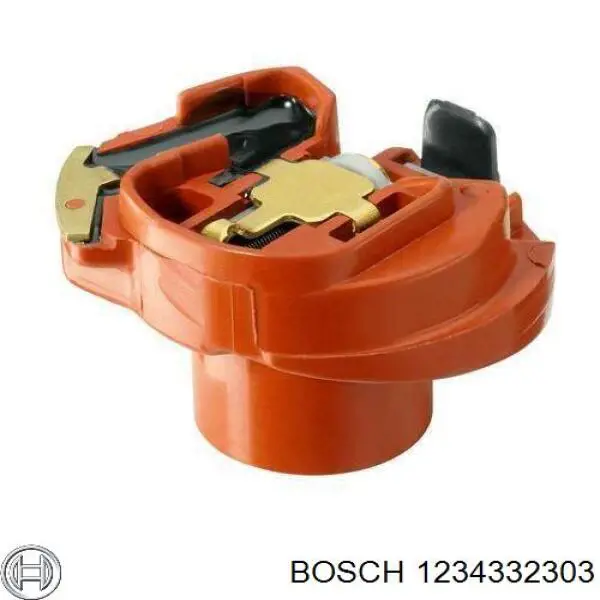1234332303 Bosch бегунок (ротор распределителя зажигания, трамблера)