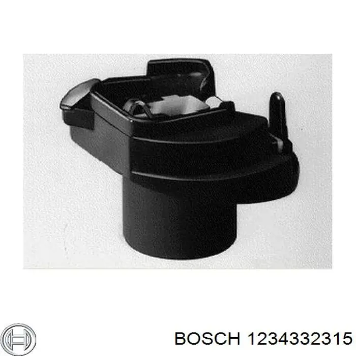 Бегунок (ротор) распределителя зажигания, трамблера Bosch 1234332315