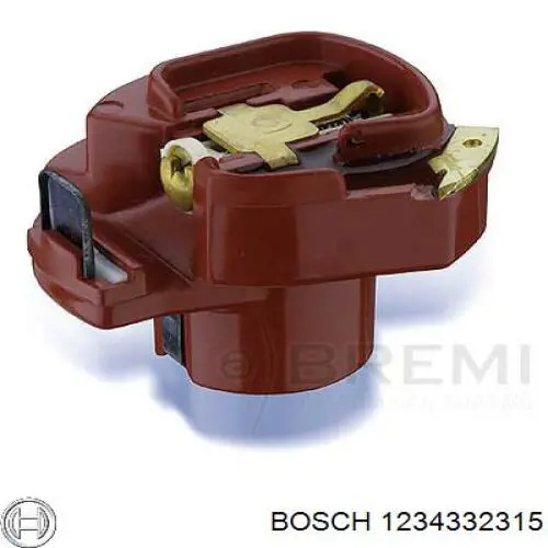 Бегунок (ротор) распределителя зажигания, трамблера Bosch 1234332315 цена, от 3.90 USD