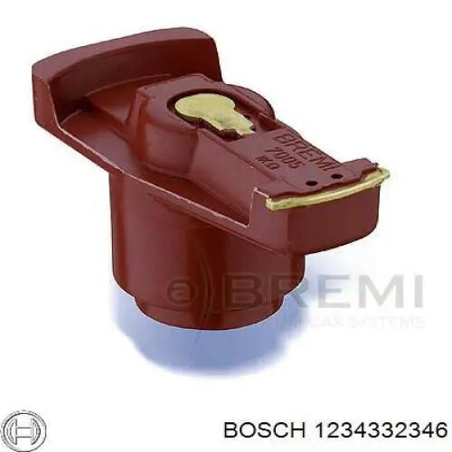 Бегунок (ротор) распределителя зажигания, трамблера Bosch 1234332346 цена, от 9.52 USD