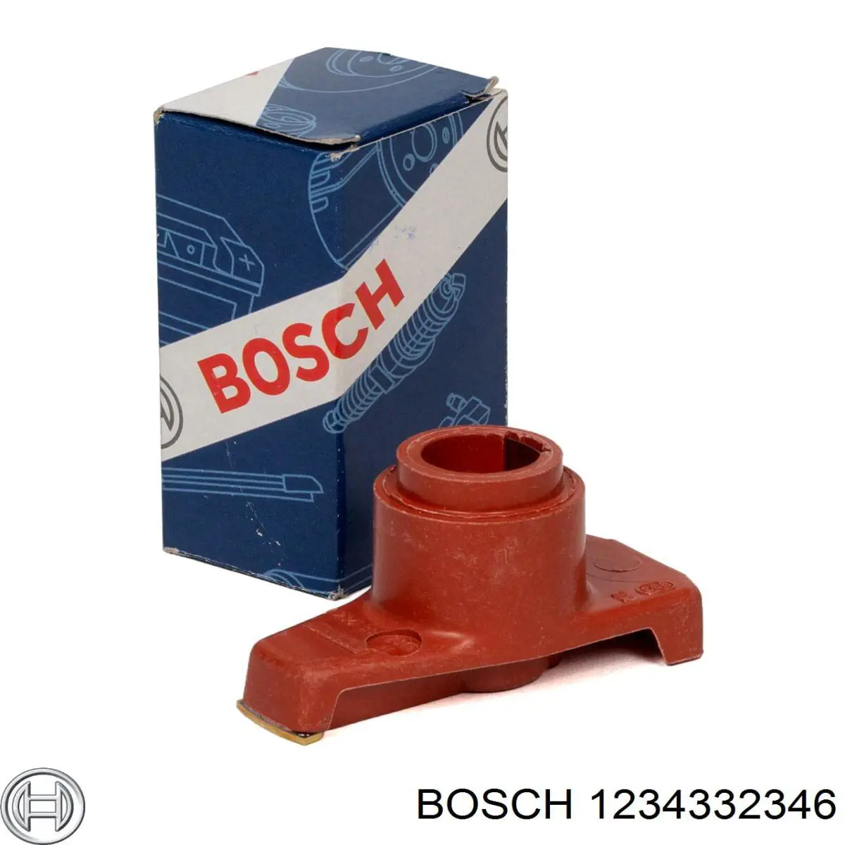 1234332346 Bosch бегунок (ротор распределителя зажигания, трамблера)