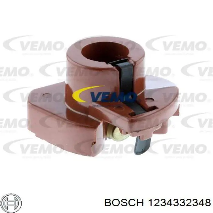 Бегунок трамблера Bosch 1234332348
