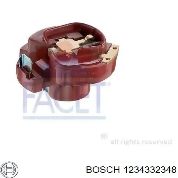Бегунок (ротор) распределителя зажигания, трамблера Bosch 1234332348 цена, от 4.16 USD