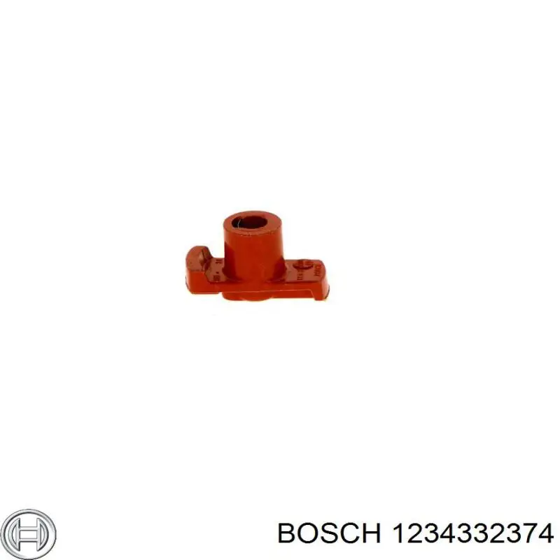 Бігунок (ротор) розподільника запалювання 1234332374 Bosch