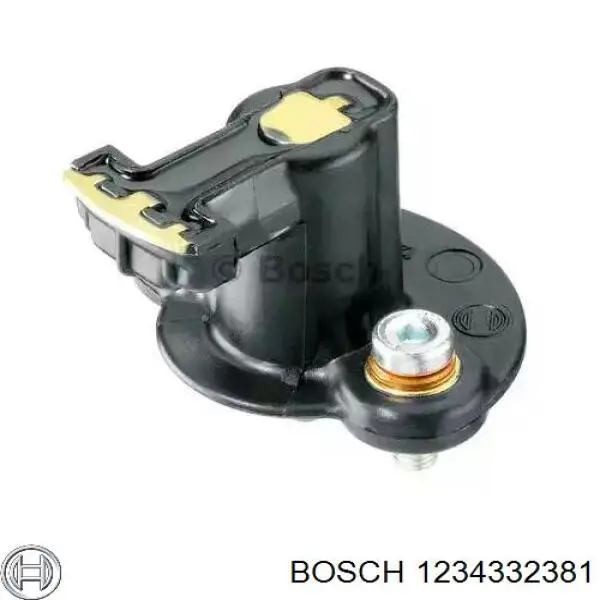 Бегунок (ротор) распределителя зажигания, трамблера Bosch 1234332381