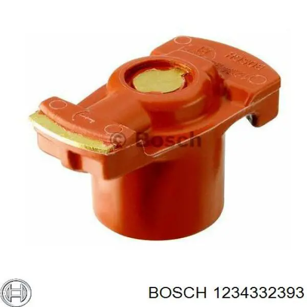 1234332393 Bosch бегунок (ротор распределителя зажигания, трамблера)