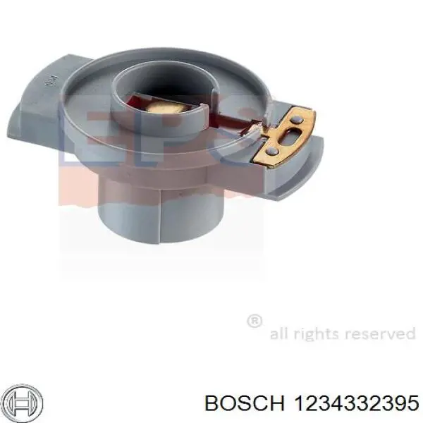 Бегунок распределителя зажигания 1234332395 Bosch