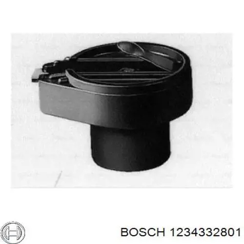 1234332801 Bosch бегунок (ротор распределителя зажигания, трамблера)