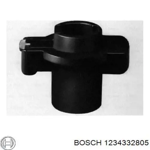 1234332805 Bosch бегунок (ротор распределителя зажигания, трамблера)
