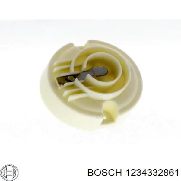1234332861 Bosch бегунок (ротор распределителя зажигания, трамблера)