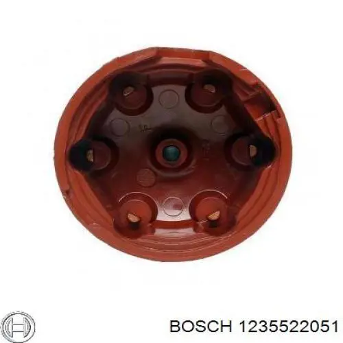 Крышка распределителя зажигания (трамблера) Bosch 1235522051 цена, от 5.04 USD