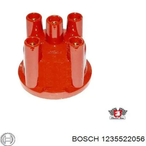 Кришка розподільника запалювання/трамблера 1235522056 Bosch