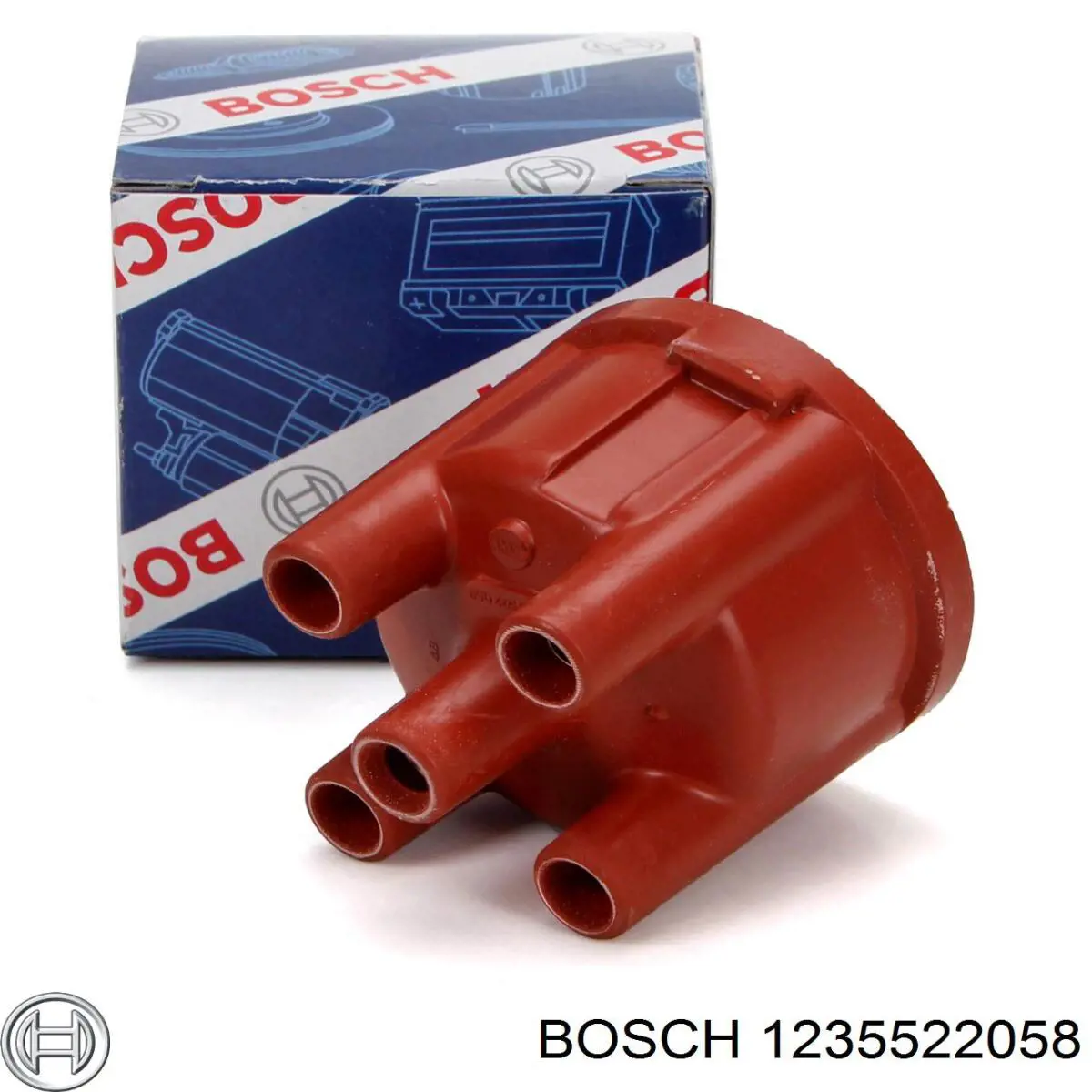 Крышка трамблера 1235522058 Bosch
