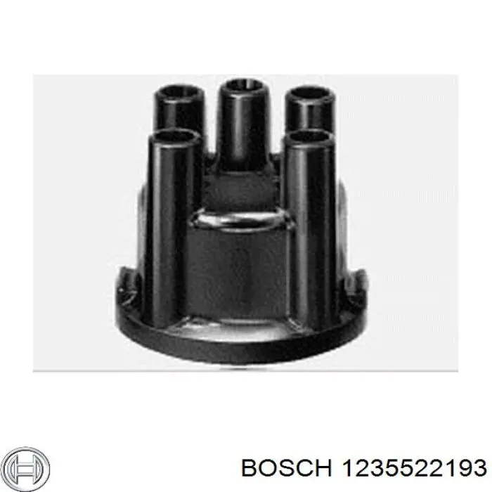 Крышка распределителя зажигания (трамблера) 1235522193 Bosch