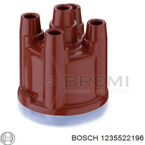 1235522196 Bosch крышка распределителя зажигания (трамблера)