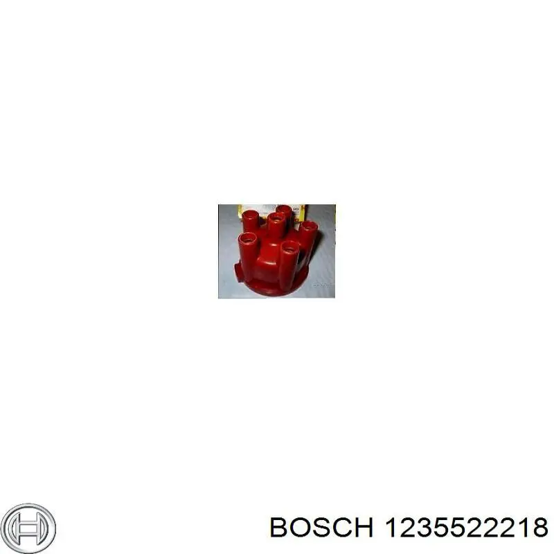 Крышка распределителя зажигания (трамблера) 1235522218 Bosch