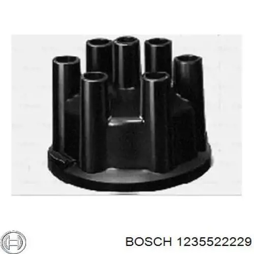 Крышка распределителя зажигания (трамблера) 1235522229 Bosch