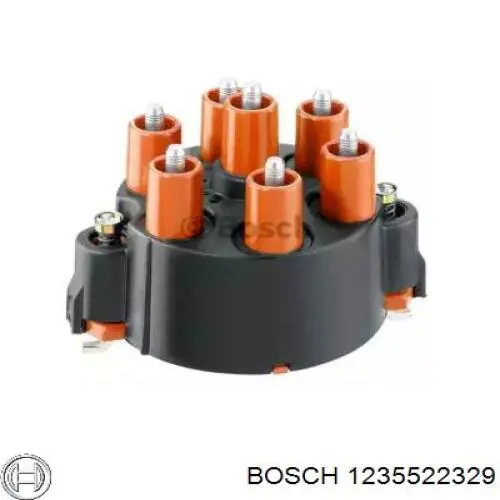 Крышка распределителя зажигания (трамблера) Bosch 1235522329 цена, от 112.71 USD