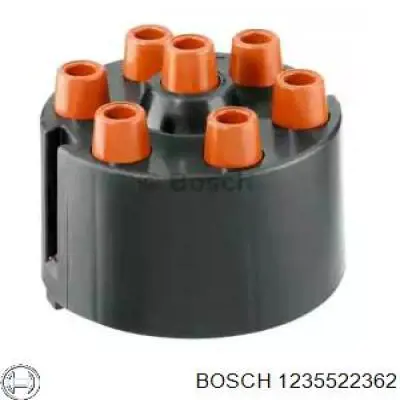 Крышка распределителя зажигания (трамблера) 1235522362 Bosch