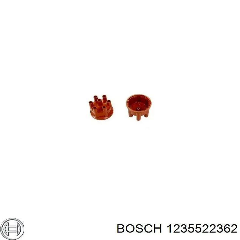 Крышка трамблера 1235522362 Bosch