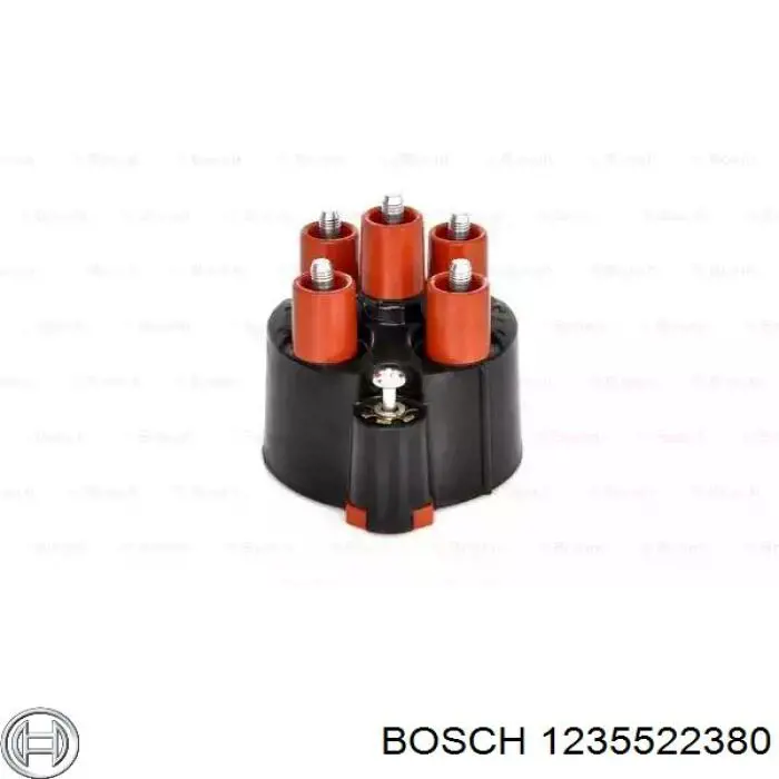 Крышка распределителя зажигания (трамблера) 1235522380 Bosch