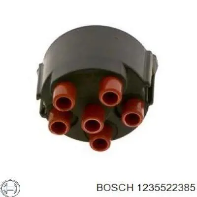 Крышка распределителя зажигания (трамблера) Bosch 1235522385 цена, от 15.19 USD