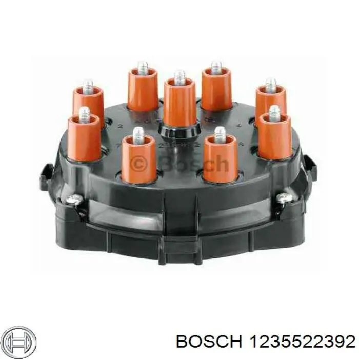 Крышка распределителя зажигания (трамблера) 1235522392 Bosch