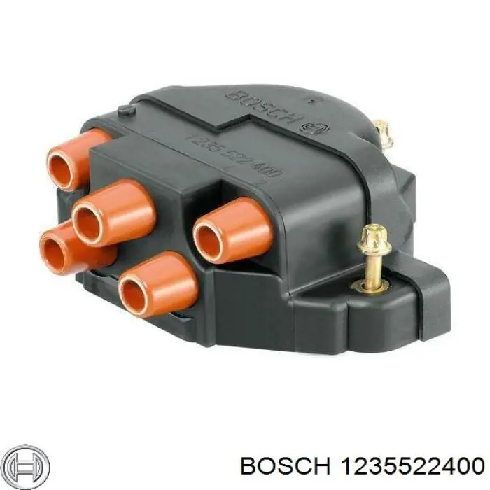 Крышка распределителя зажигания (трамблера) 1235522400 Bosch